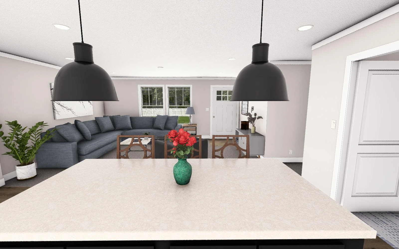 Canyon Prefab Home — Interior