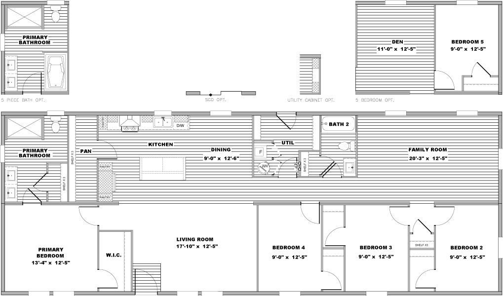 Tap to enlarge Octave Prefab Home floor plan